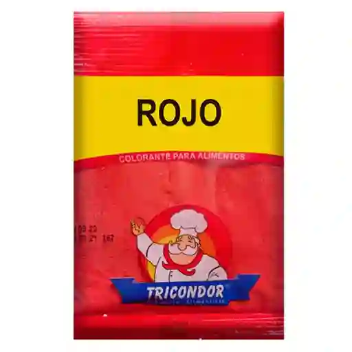 Tricondor Condimento Color Rojo