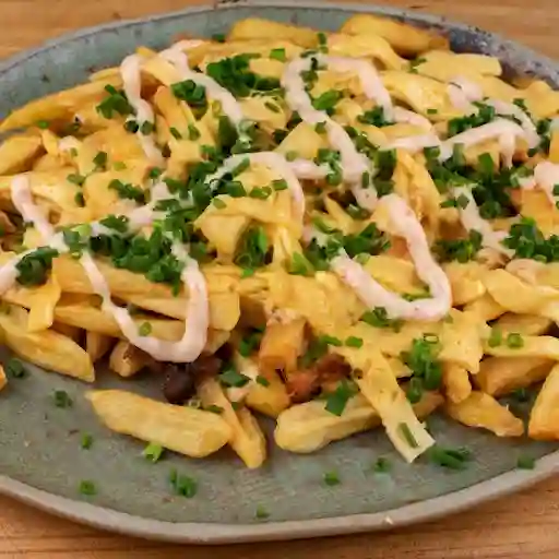 Papa Munch Con Queso Cheddar