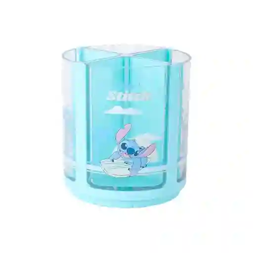 Organizador Soporte Giratorio Bolígrafo Disney Stitch Miniso