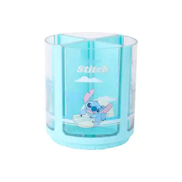 Organizador Soporte Giratorio Bolígrafo Disney Stitch Miniso