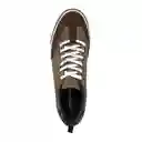 Croydon Tenis Carco Hombre Color Café Talla 43