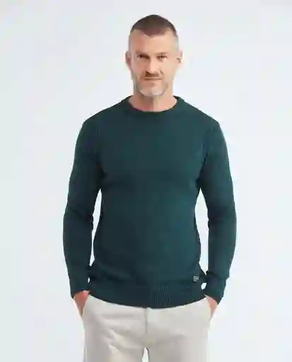 Sueter Heritage Verde Galloway Ultraoscuro Talla S Hombre Chevignon