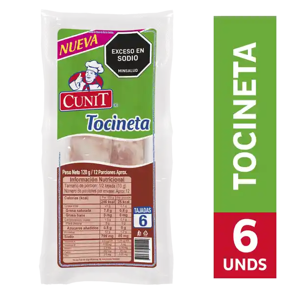 Cunit Tocineta 120 g