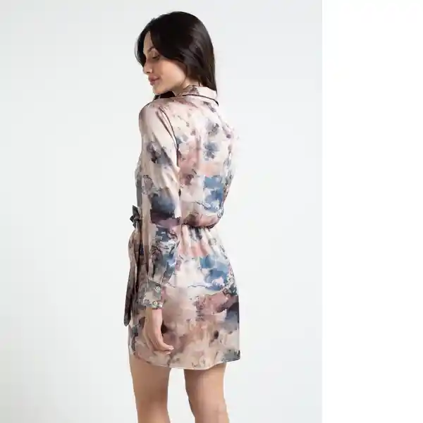  Vestido Born Beige Arena Claro Talla L Naf-Naf 