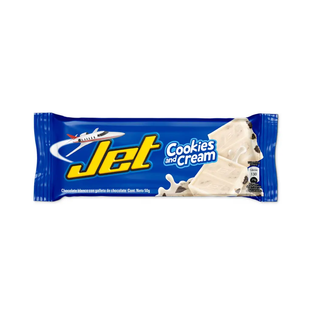 Jet Paleta de Helado Sabor a Cookies & Cream