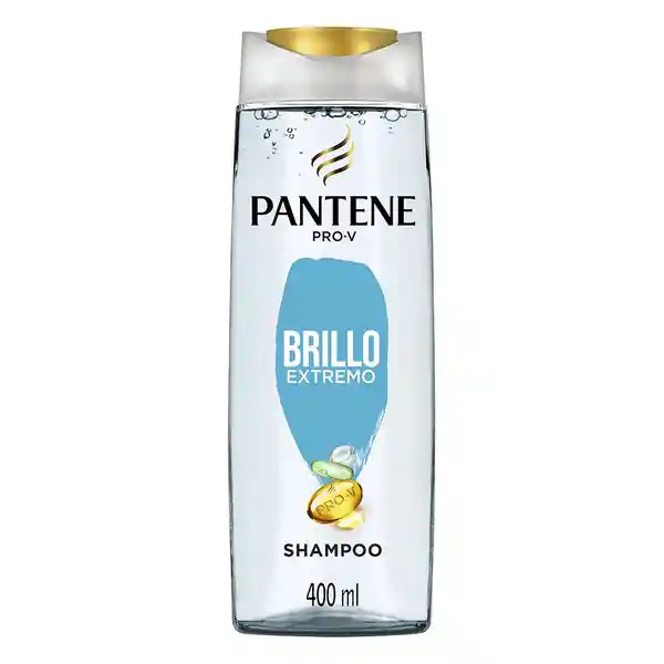 Shampoo Pantene Pro-V Brillo Extremo Champu 400 ml