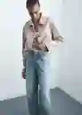Jean Bet Tejano Medio Talla 36 Mujer Mango