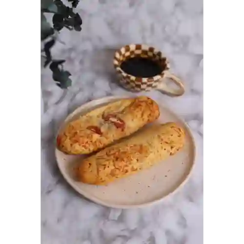 Pan con Queso y Bocadillo