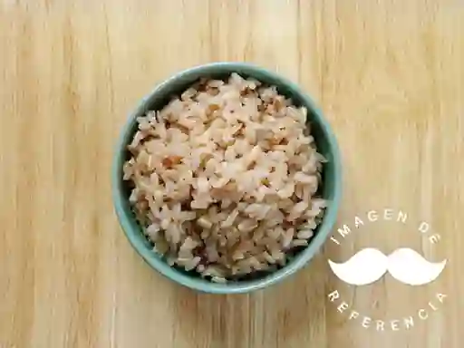 Porción de arroz coco