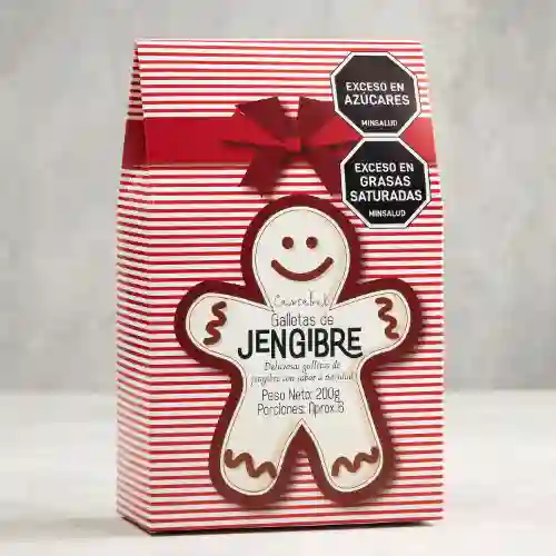Galletas Jengibre Caja Cartón 200gr