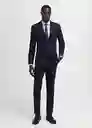Blazer Americana Milan Navy Talla 50 Hombre Mango