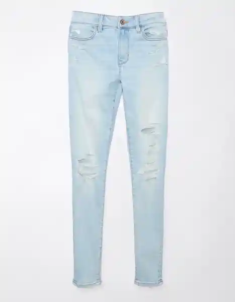 Jean Mujer Azul Talla: 8 REGULAR 5235957 American Eagle