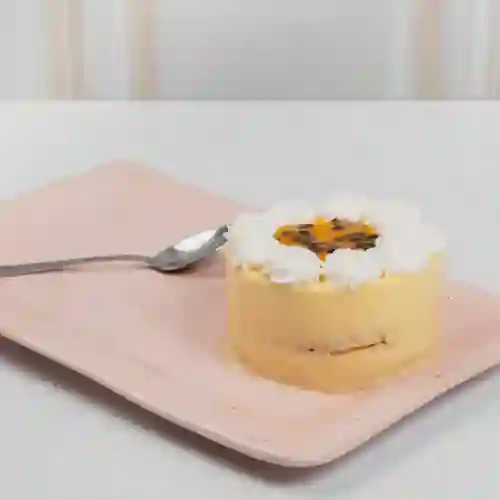 Postre de maracuyá individual