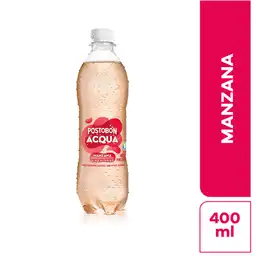 Postobón Acqua Gaseosa Manzana 400 mL