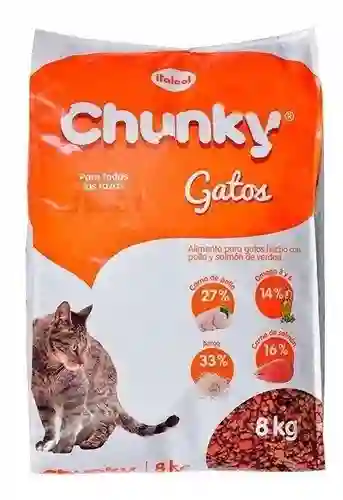 Chunky Alimento Para Gato Adulto 18 Kg