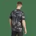 Adidas Camiseta Camo Aop T Para Hombre Negro Talla Ref: IS6153