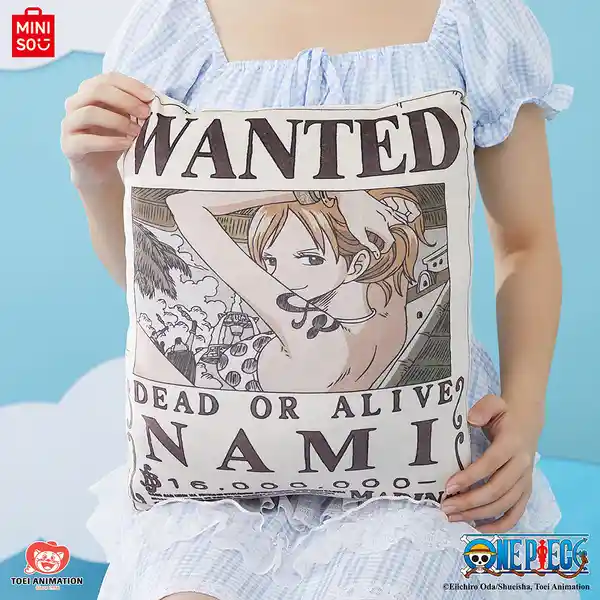Almohada Cojín Nami Serie One Piece Variado 16 in Miniso