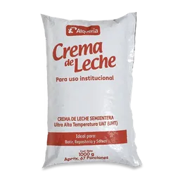 Alqueria Crema de Leche Para Uso Institucional