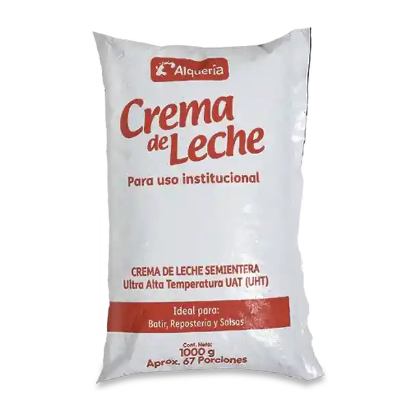 Alqueria Crema de Leche Para Uso Institucional