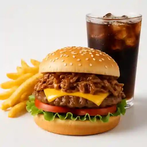 Combo de Hamburguesa Corralito Pork