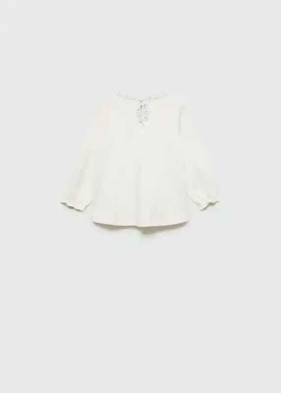 Camiseta Lila Off White Talla 72 Niñas Mango