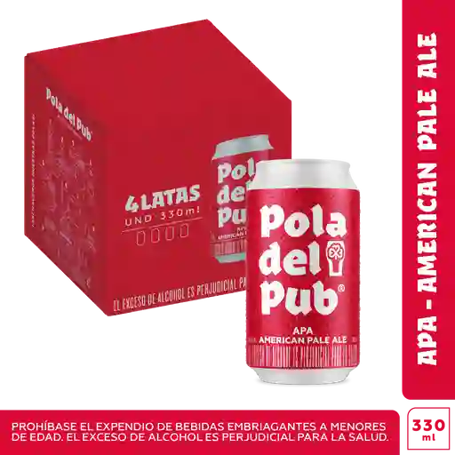 Pola del pub 4pack apa 330 ml