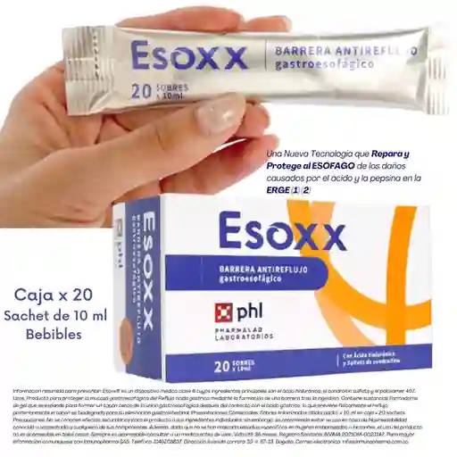 Esoxx Gastroesofágico Barrera Antirreflujo