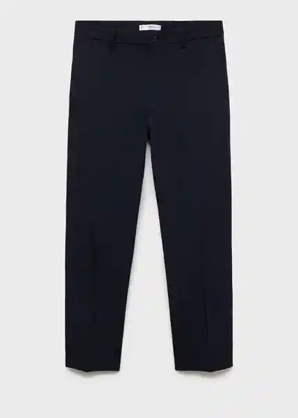 Pantalón Bologna Navy Talla 40 Hombre Mango