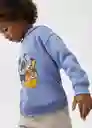 Sudadera Mpluto Azul Talla 69 Niños Mango