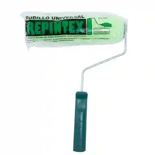  Rep Intex  Rodillo Para Pintar Verde 9" 