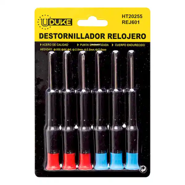 Uduke Juego de Destornillador Relojero HT20255 RT5