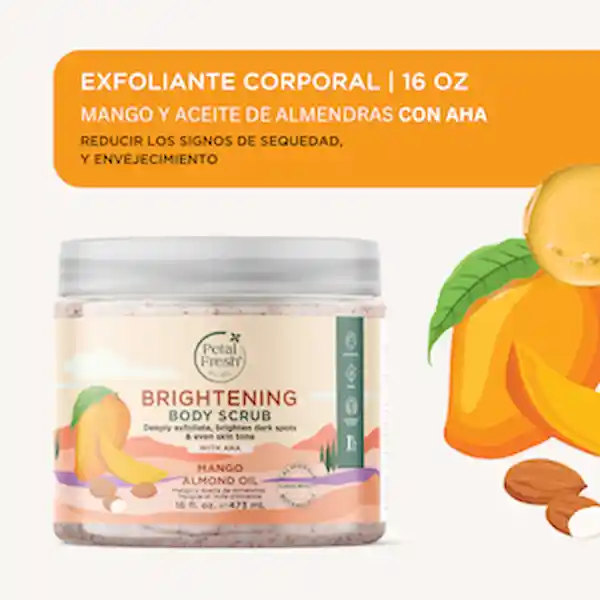 Petal Fresh Set de Exfoliante y Mantequilla Corporal de Mango