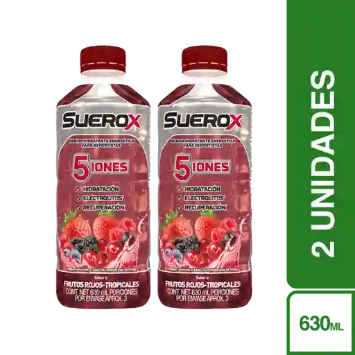 2 x Suerox Frutos Rojos
