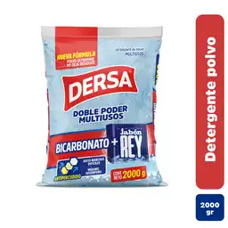 Detergente en Polvo Bicarbonato + Jabón Rey
