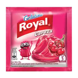 Royal Gelatina en Polvo Sabor a Cereza