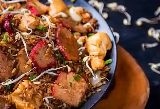 Oriental Cerdo y Pollo para 6