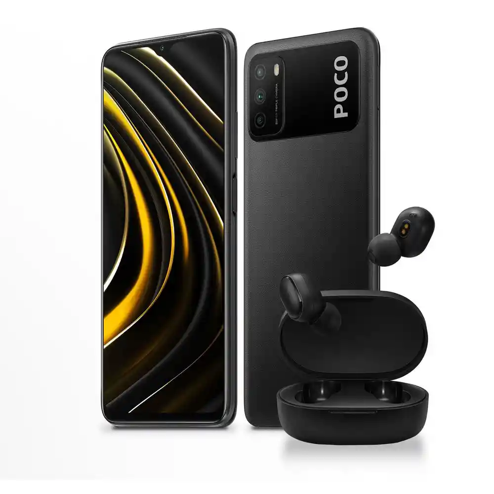 Xiaomi Celular Poco M3 Negro 128Gb Negro