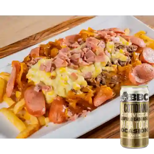 Combo Next Level Fries + BBC la Cotidiana 269 ml