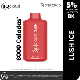 Vapeador Glucloud Lush Ice 8K