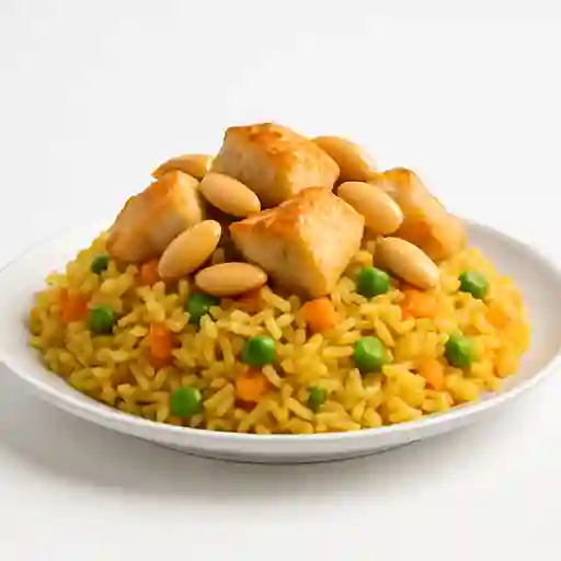 Arroz con Pollo Almendrado