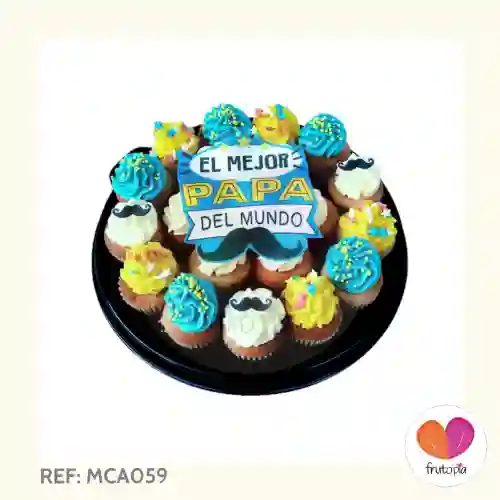 Minicupcakes X 20 Padre Ref: Mca059