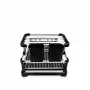 Escurridor Negro Doble 53.2 x 36.8 x 26.5 Ambiente Gourmet