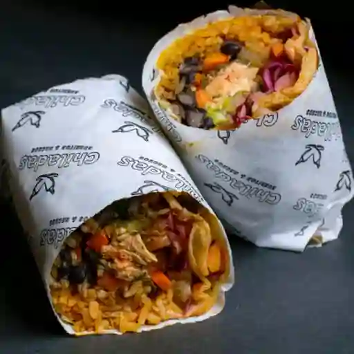 Burrito personal chili con carne en comb