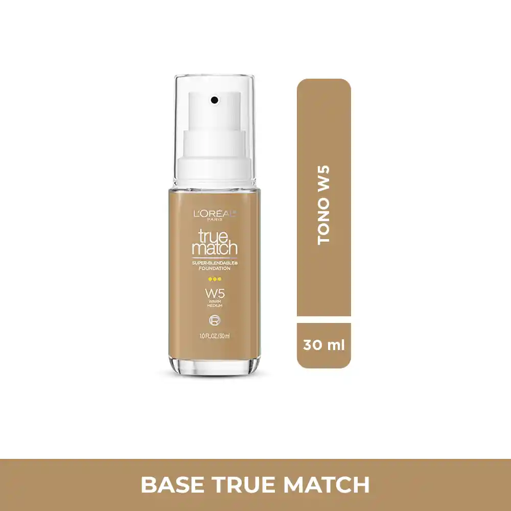 Base Líquida LOréal Paris True Match 30 mL