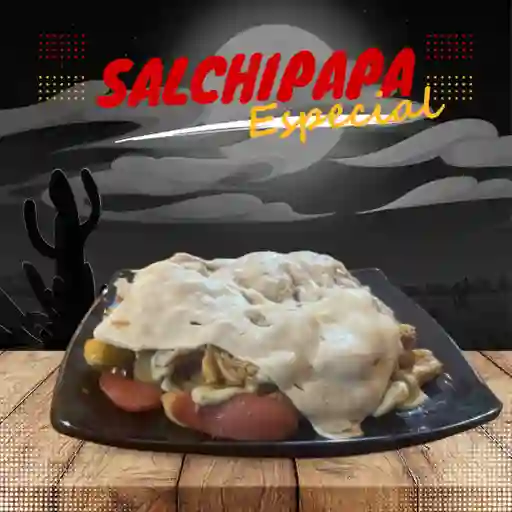 Salchipapa especial