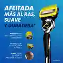 GILLETTE Proshield Repuestos Cuchilla de Afeitar Máquina de Afeitar con 5 Hojas Afeitado más al Ras Afeitadora para Hombre 4 Uds