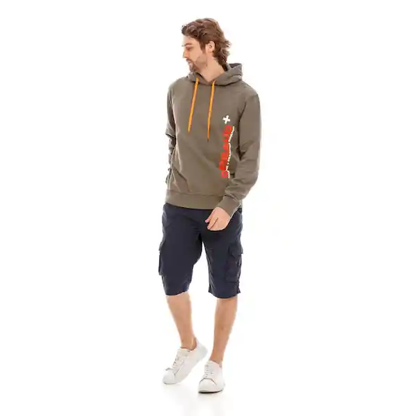 Marithé Francois Girbaud Buzo Para Hombre Hoodie Cerrado Talla S