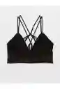 Bralette Negro Talla Small Aerie American Eagle