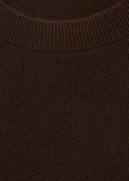 Jersey Basic Chocolate Talla S Mujer Mango