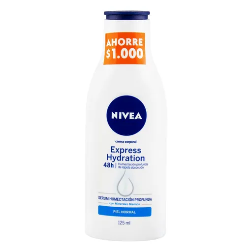 Nivea Crema Corporal Hidratación Express